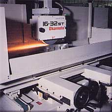 Grinding Machine in action